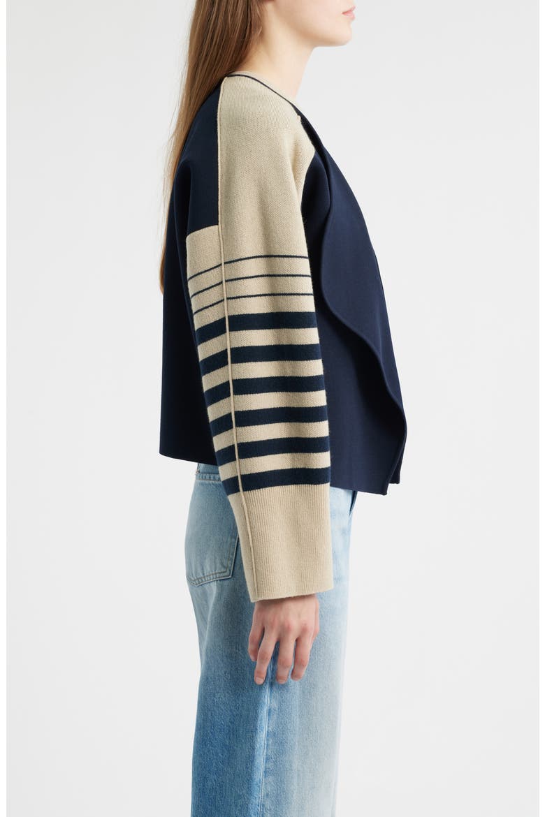 Fudama Cardigan, Alternate, color, PUMICE SKY CAPTAIN COMBO
