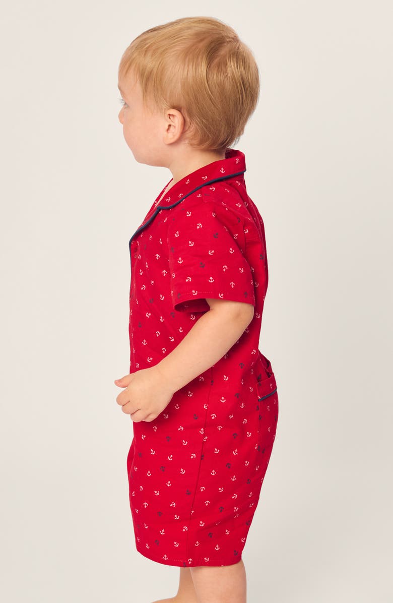 Petite Plume Summer Fitted One-Piece Pajamas, Alternate, color, 