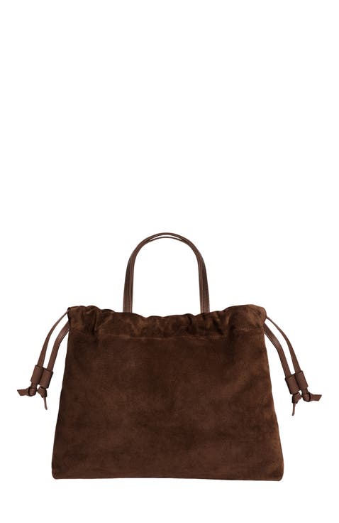 Medium Asisi Convertible Suede Crossbody