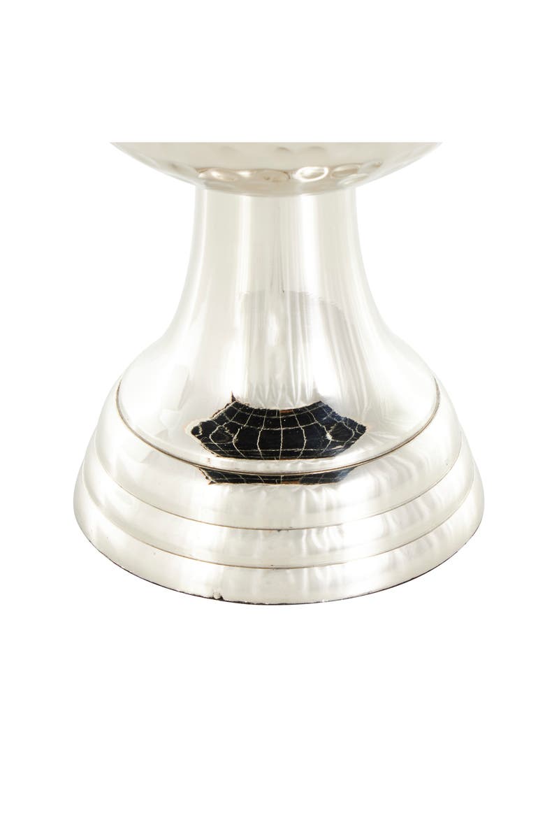 Textured Metal Vase, Alternate, color, SILVER