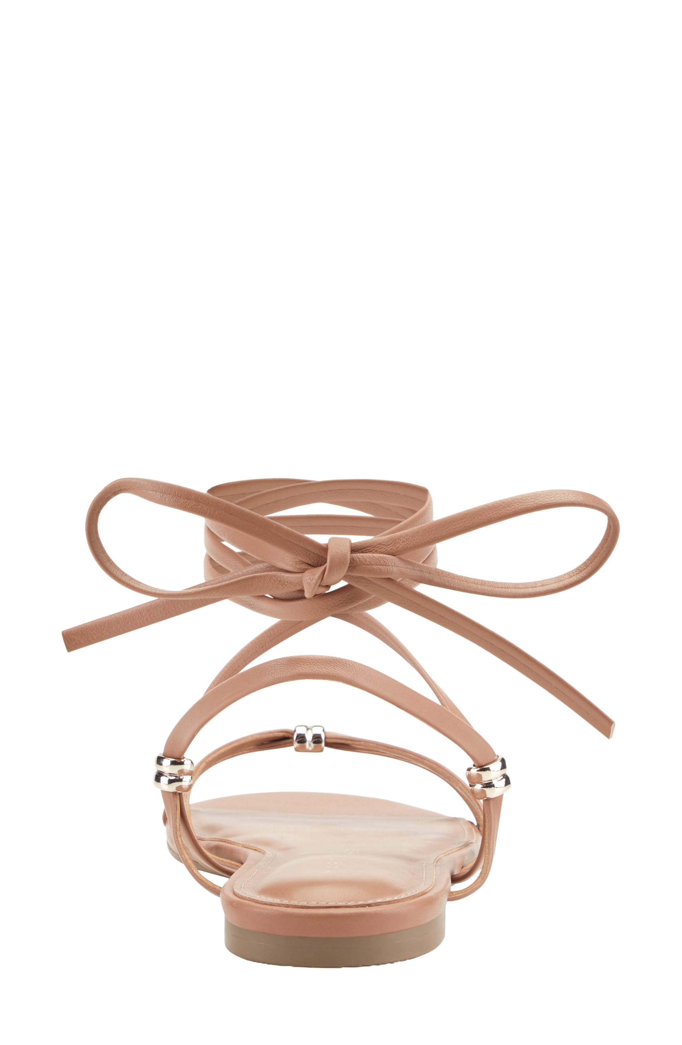 Este Ankle Wrap Sandal, Alternate, color, MEDIUM NATURAL