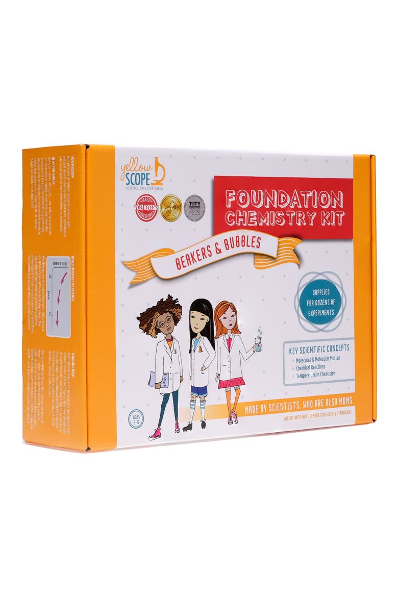 Foundation Chemistry: Beakers & Bubbles Chemistry Kit, Main, color, NO COLOR