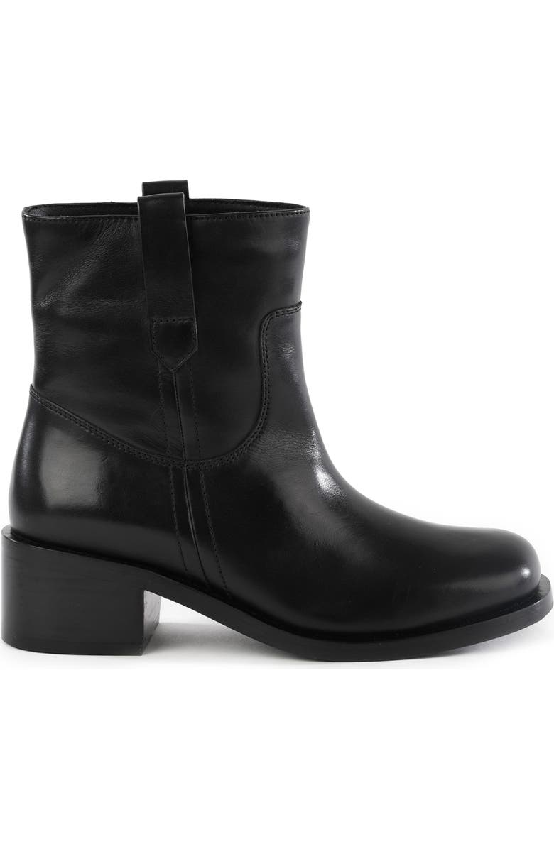 Seychelles Curl Up Leather Boot, Alternate, color, Black