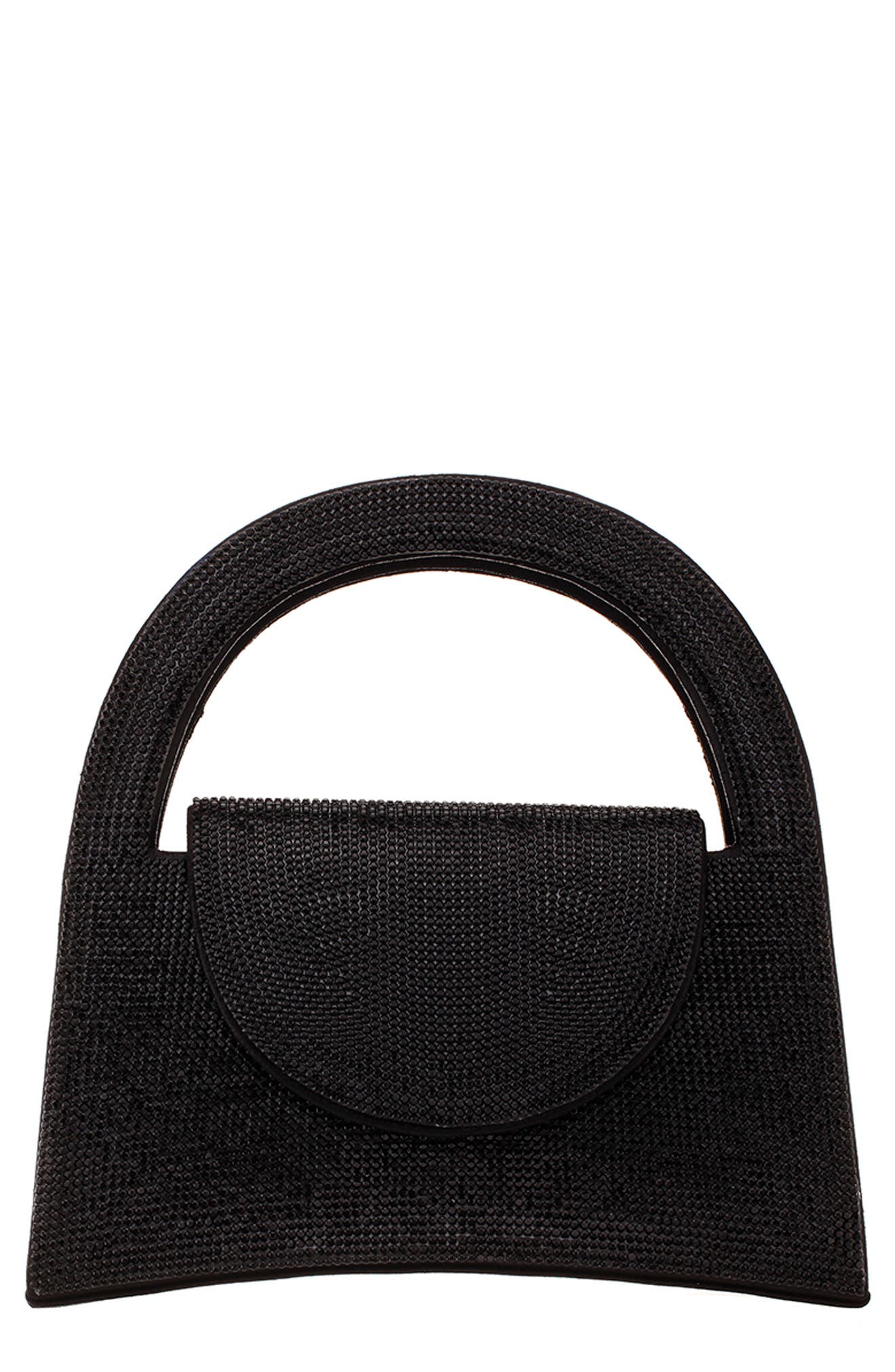 Nina Vixen Crystal Embellished Handbag, Main, color, 