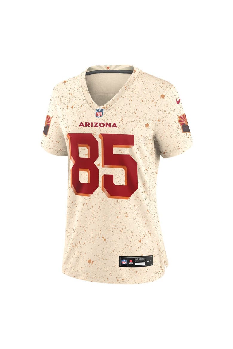 Women's Nike Trey McBride Natural Arizona Cardinals 2025 Rivalries Collection Game Jersey, Alternate, color, Natural