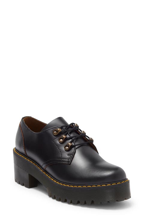 LEONAです。 Amazon.com | Dr. Martens Women's Leona Leather Heeled Boot