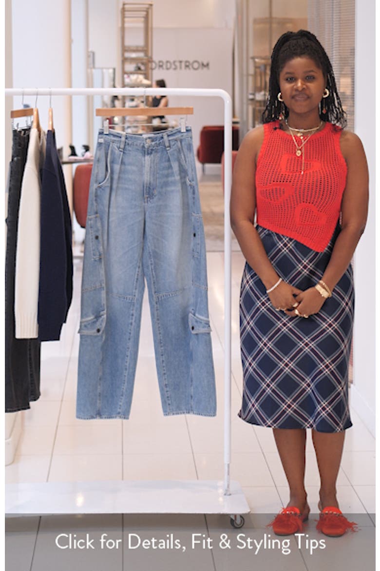 Flight Barrel Leg Jeans (Women) | Nordstrom