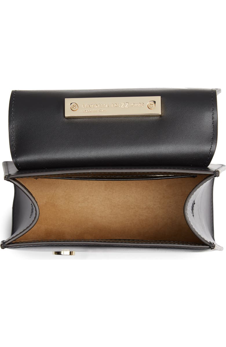 Benedetta Bruzziches Small Brigitta Leather Top Handle Satchel, Alternate, color,