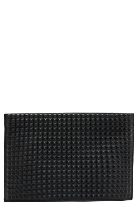 Nordstrom Studded Leather Clutch hotsell