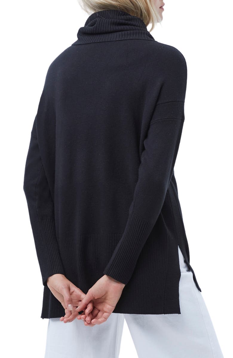 French Connection Baby Soft Cathy Turtleneck Sweater, Alternate, color, 