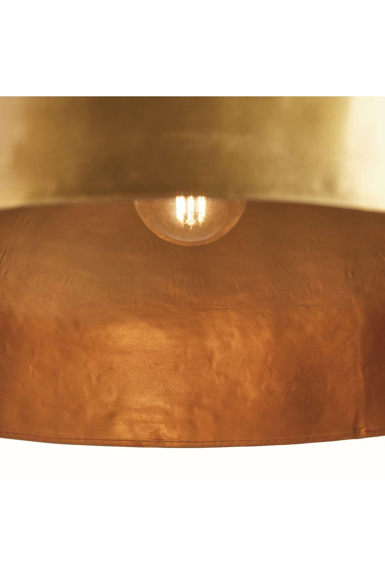 Thayer Dome Pendant Large, Alternate, color, Gold