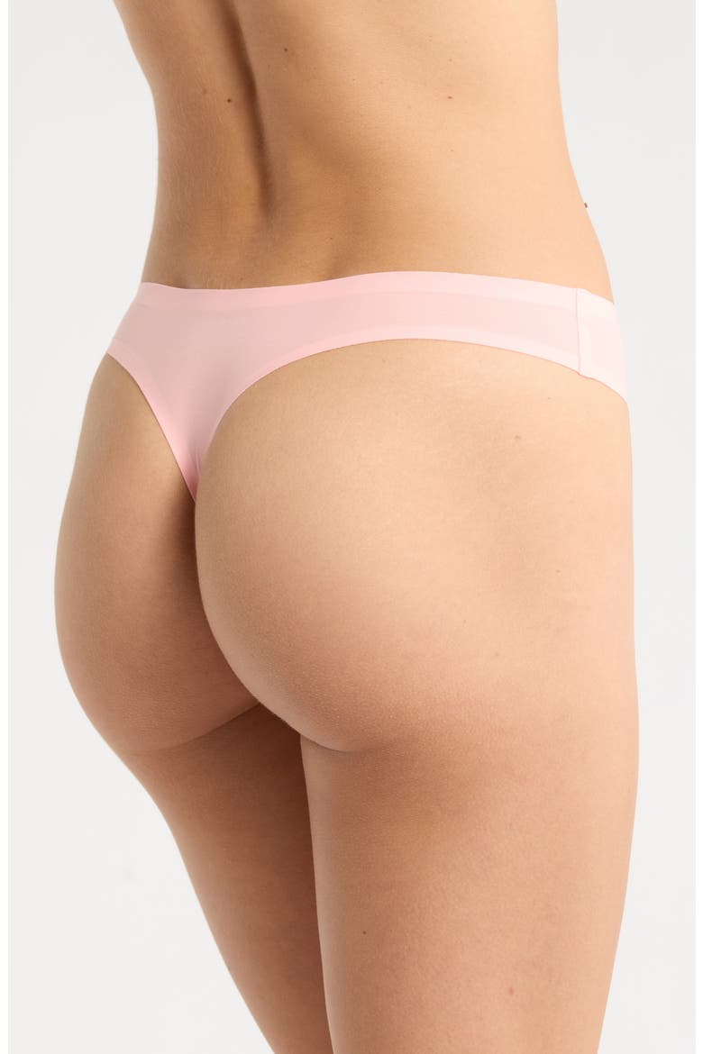 Soft Stretch Thong, Alternate, color, FLUOR PINK