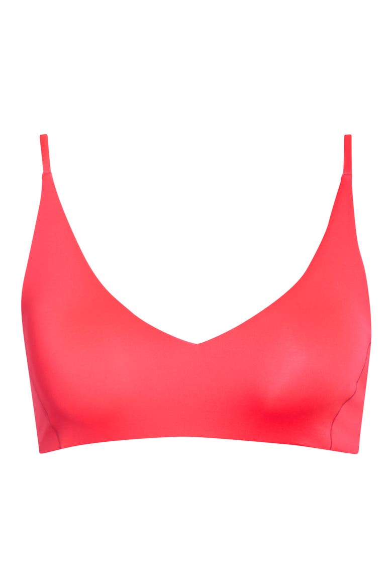 Sunday Bikini Top, Alternate, color, RESCUE NEON RED