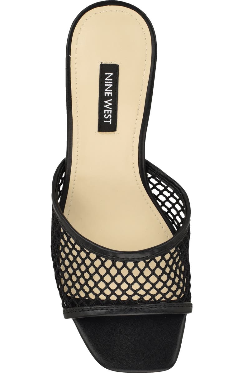 Nine West Cabana Slide Sandal, Alternate, color, Black