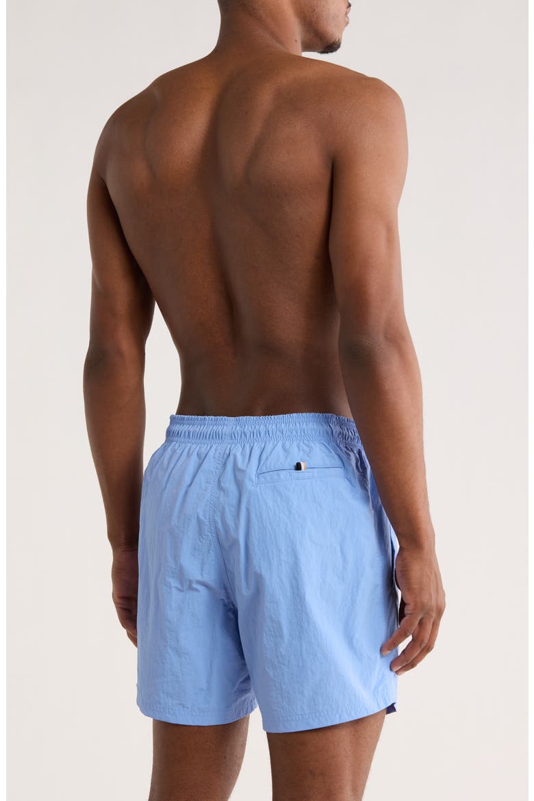 Octopus Swim Trunks, Alternate, color, BRIGHT BLUE