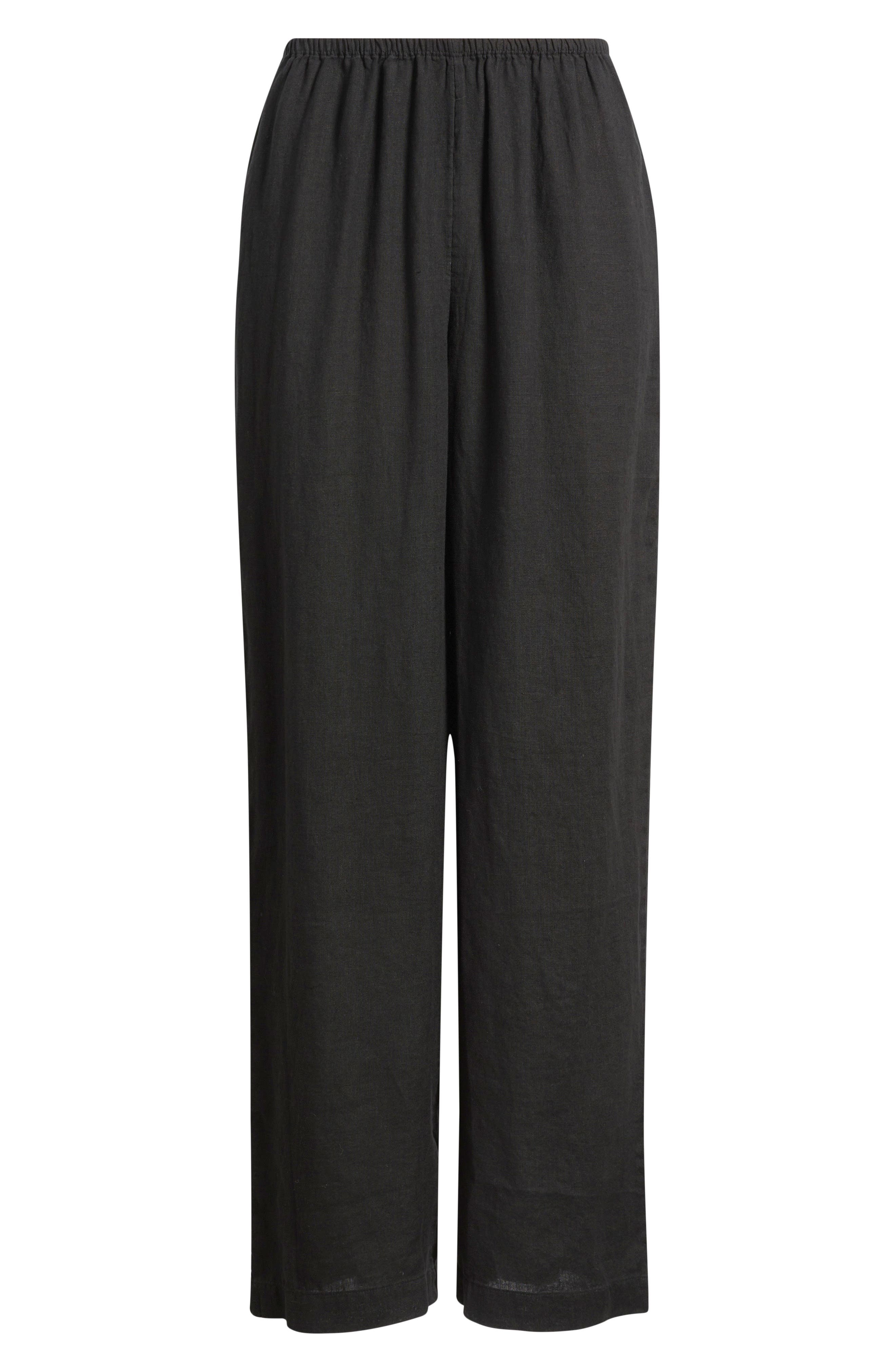 Caslon® Wide Leg Linen Pants — фото 6