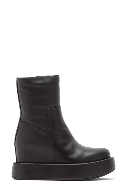 Paloma Barceló Paloma Barcelo Frida Iris Leather Wedge Boot (women)<br /> In Moka