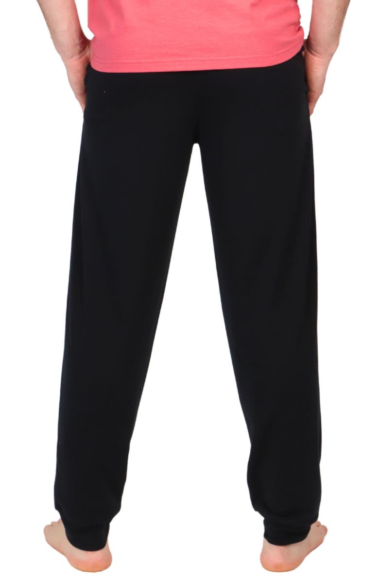 TailorByrd French Terry Lounge Joggers, Alternate, color, Black