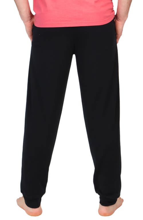 Tailorbyrd French Terry Lounge Joggers In Black