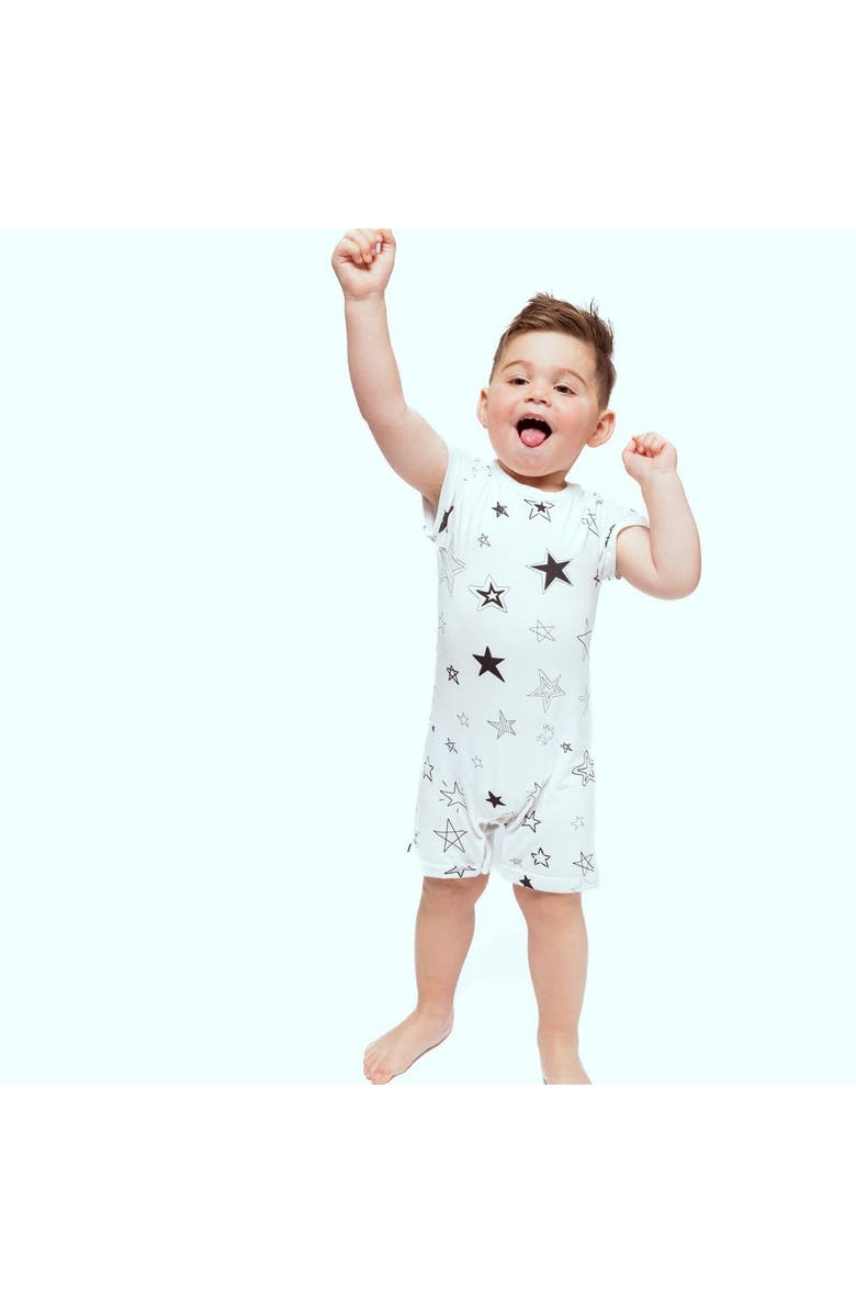 Norani Baby Organic Romper, Alternate, color, Stars