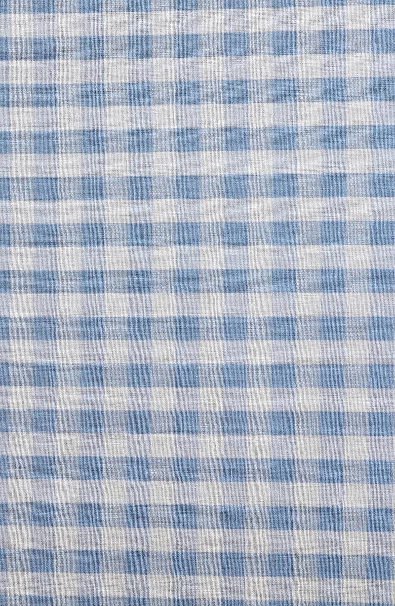 Laura Ashley La Classics Ticking Stripe Blue 1-Piece King Bedskirt, Alternate, color, Light Blue