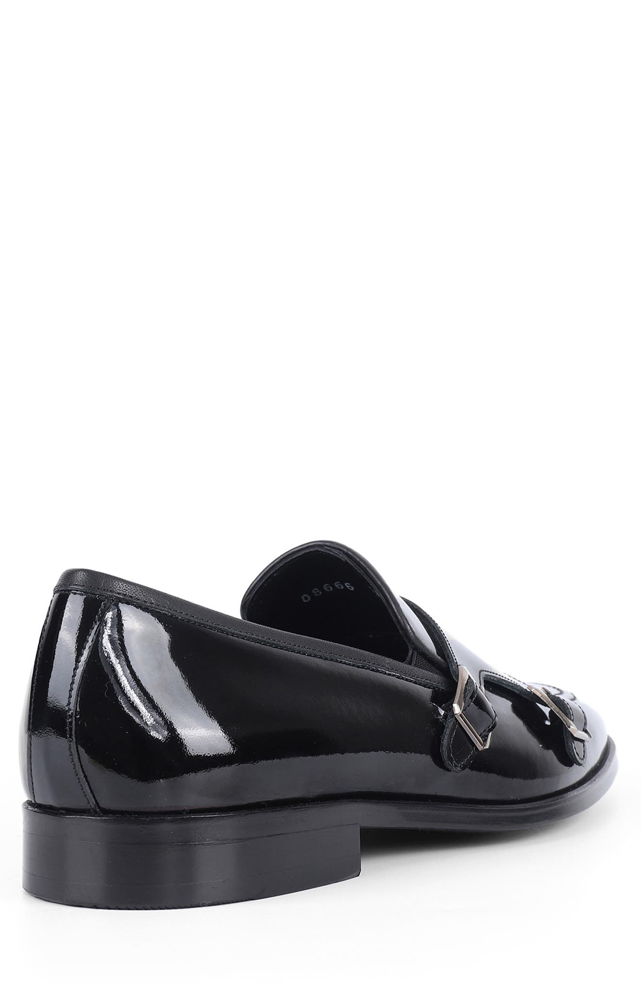 VELLAPAIS Hardin Monk Strap Loafer, Alternate, color, Black