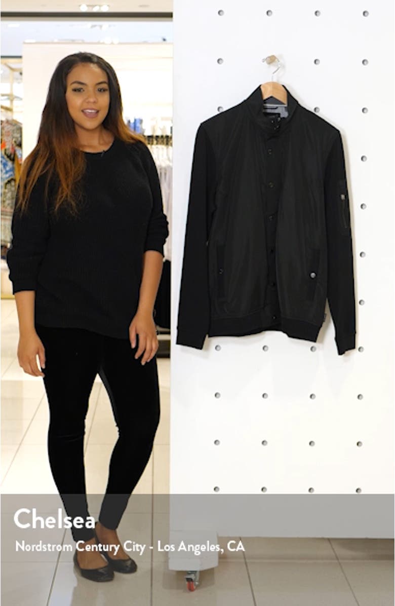 Lerner Mixed Media Jacket, sales video thumbnail