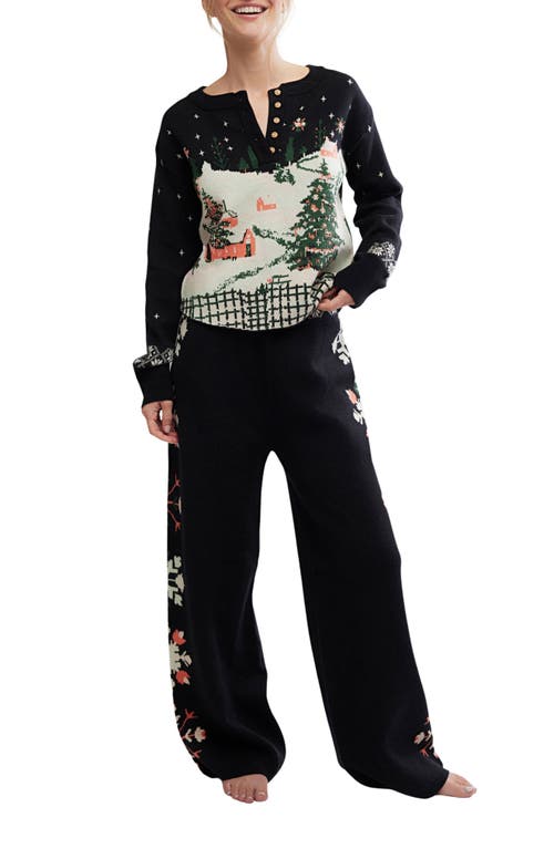 Free People Dream Whispers Pajamas In Black