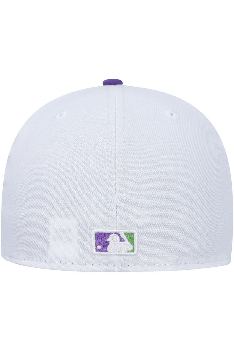 Men's New Era White Boston Red Sox  Side Patch 59FIFTY Fitted Hat, Alternate, color, White