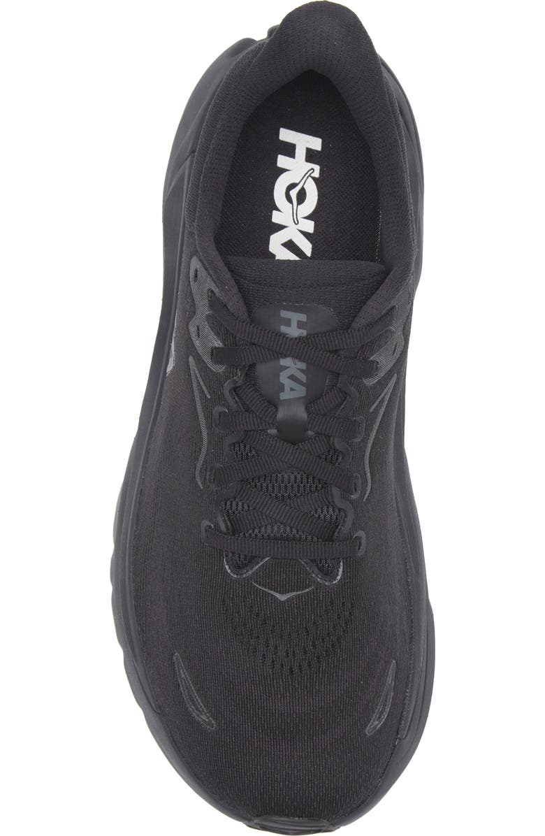 HOKA Arahi 8 Running Shoe, Alternate, color, Black / Black