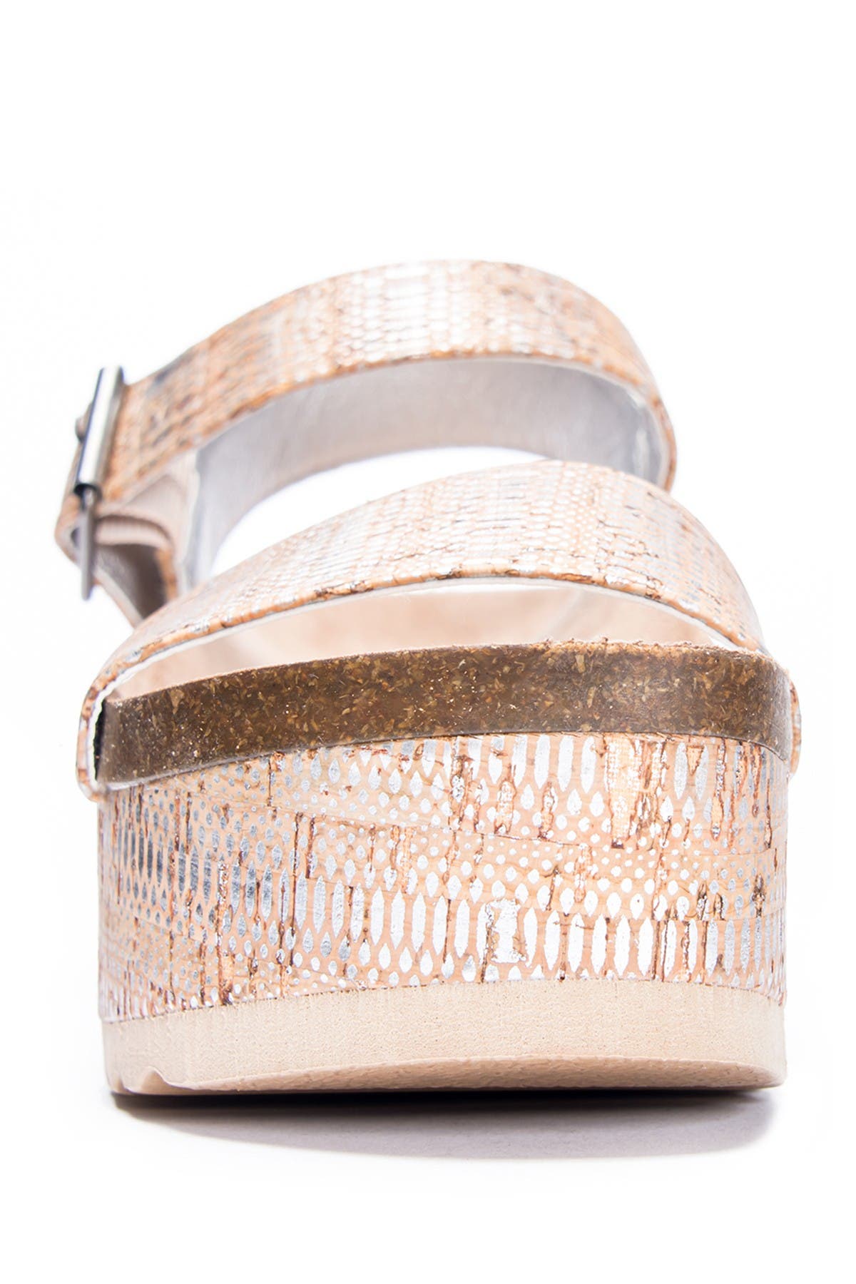 Dirty Laundry Palms Cork Platform Sandal, Alternate, color, 