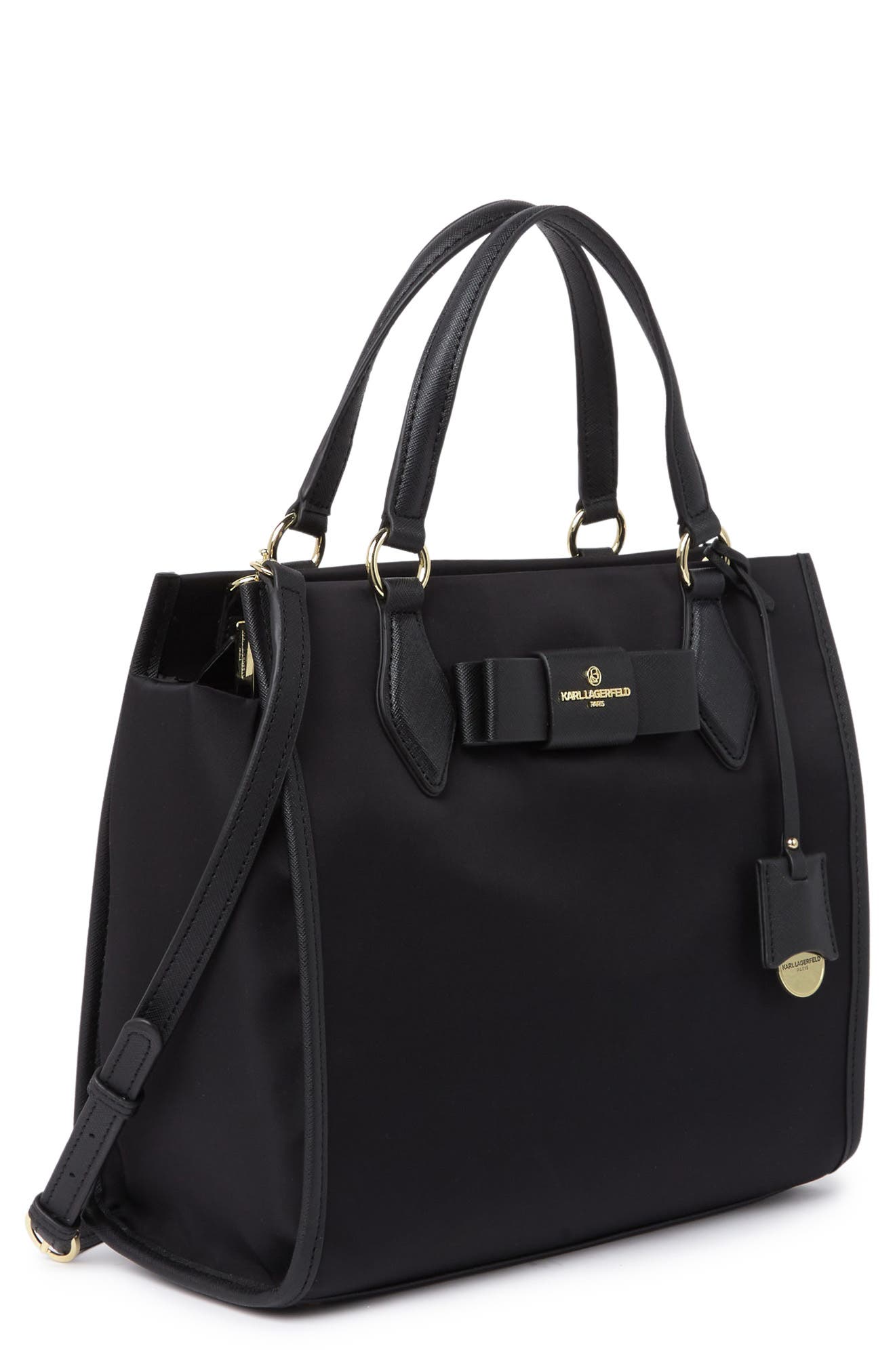 KARL LAGERFELD PARIS Penny Top Handle Satchel (Men) | Nordstromrack