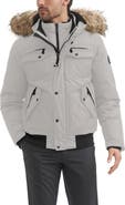 TOBOGGAN CANADA Faux Fur Trim Bomber Jacket