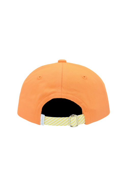 Bits & Bows Excavator Construction Digger Baseball Hat In Orange