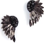 Deepa Gurnani Perry Wing Drop Earrings