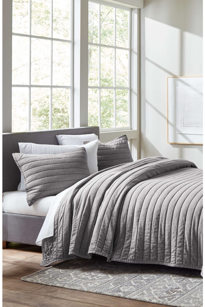 ED by Ellen DeGeneres Marmont Quilt, Main, color, PEBBLE