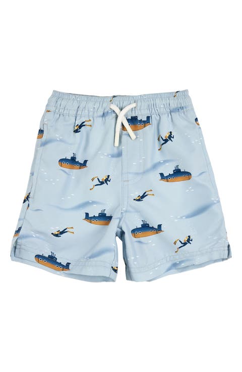 Kids' Submarine Print Swim Trunks (Toddler Little Kid)