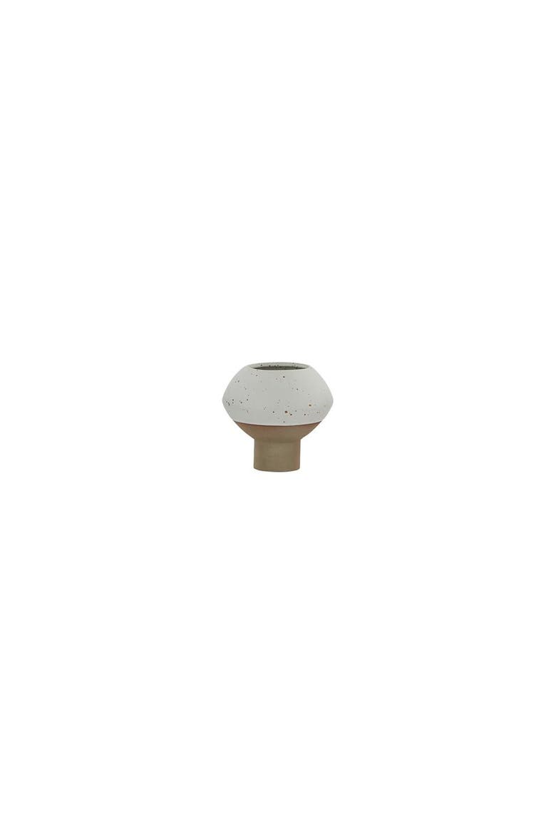 Hagi Mini Vase, Main, color, White