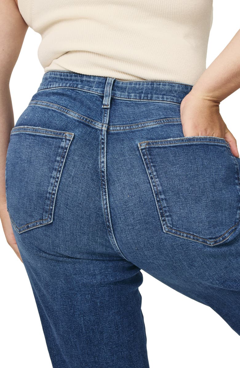 WARP+WEFT ASE High Waist Straight Leg Jeans, Alternate, color, 