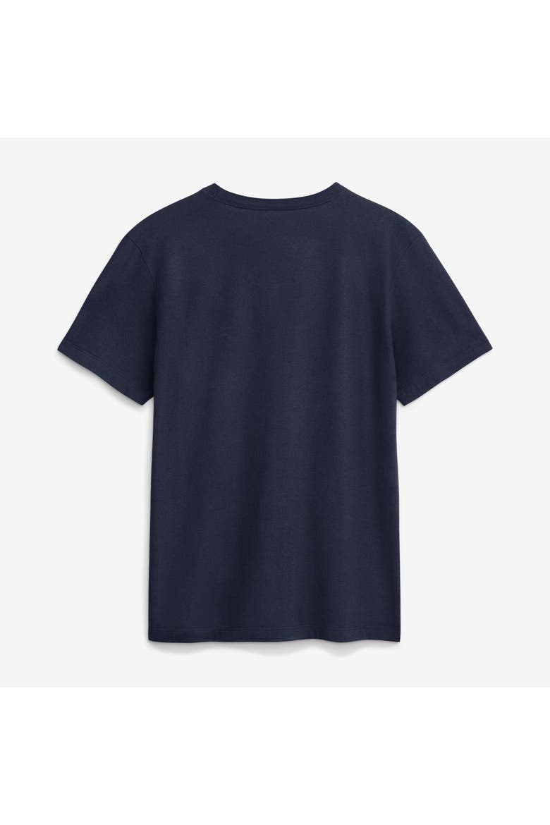 Men's Nike  Navy North Carolina Tar Heels Legacy Stacked Established T-Shirt, Alternate, color, Navy