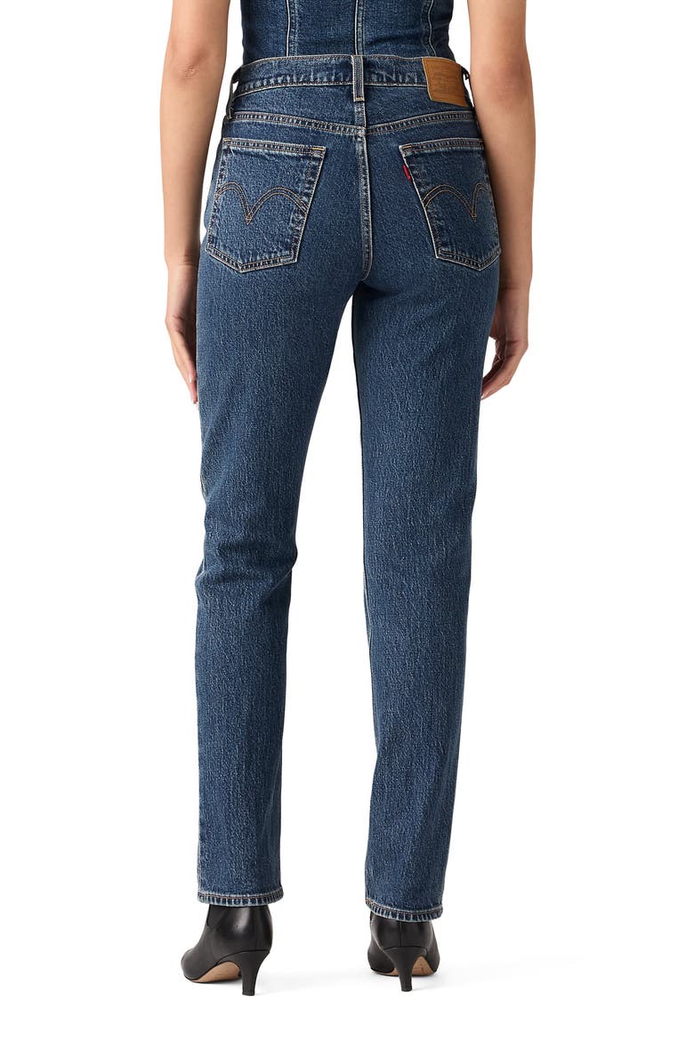 Wedgie High Waist Slim Jeans, Alternate, color, DESTINY STONE
