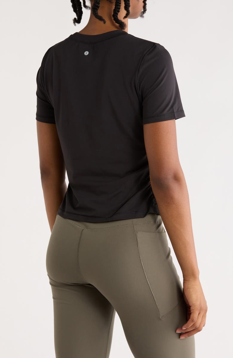 LAYER 8 Modern Flex Activewear T-Shirt, Alternate, color, Rich Black