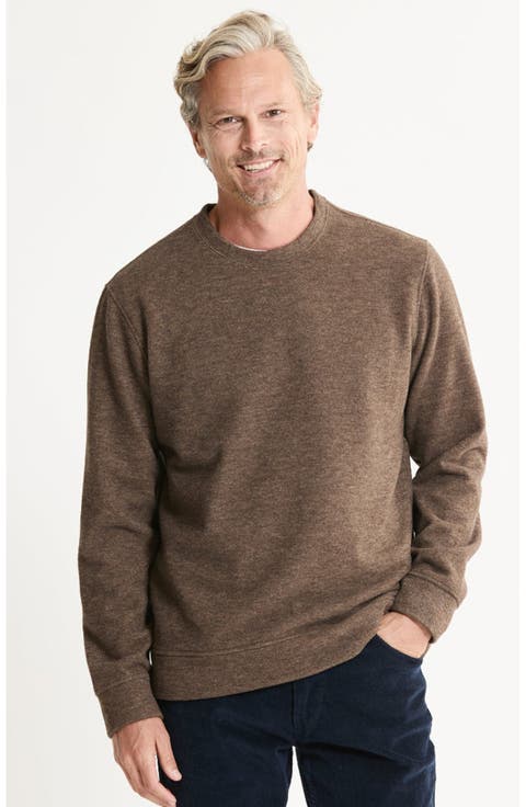 Wool Blend Knit Crewneck