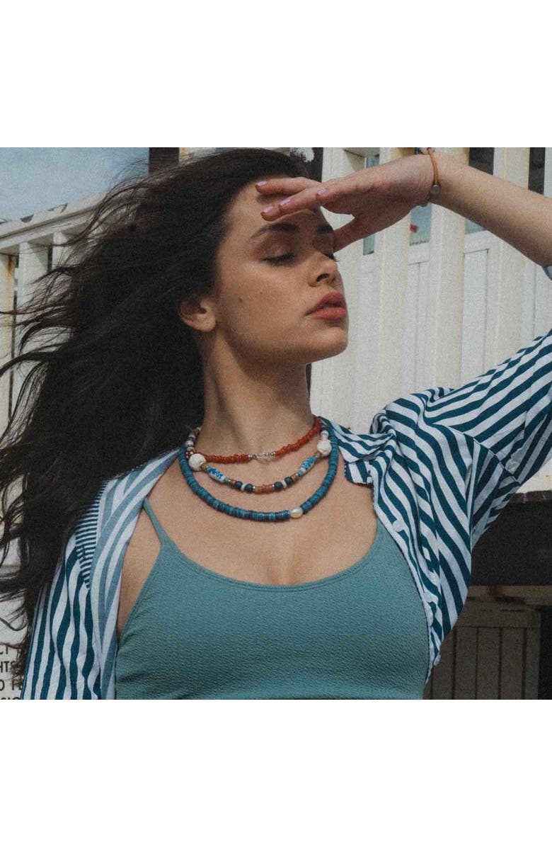 By Lilla Coral Necklace, Alternate, color, Coral