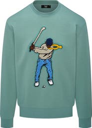 Eastside Golf Core Embroidered Swingman Crewneck Sweatshirt