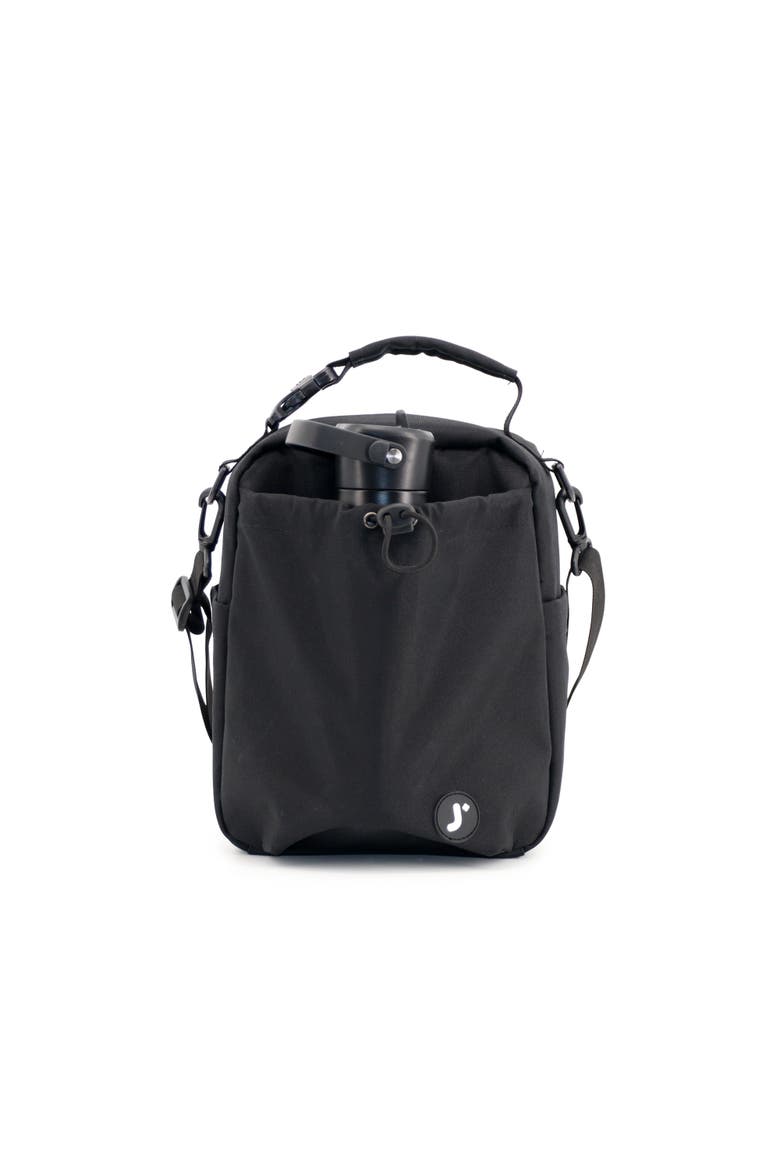 Cole Insulated Lunch Bag with Adjustable Strap, Main, color, Black
