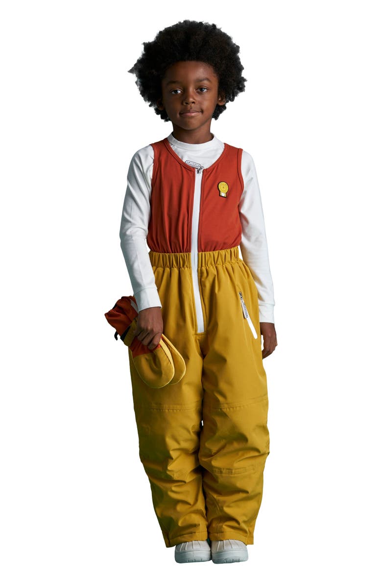 Roarsome Cub the Lion Ski Pants, Main, color, Yellow