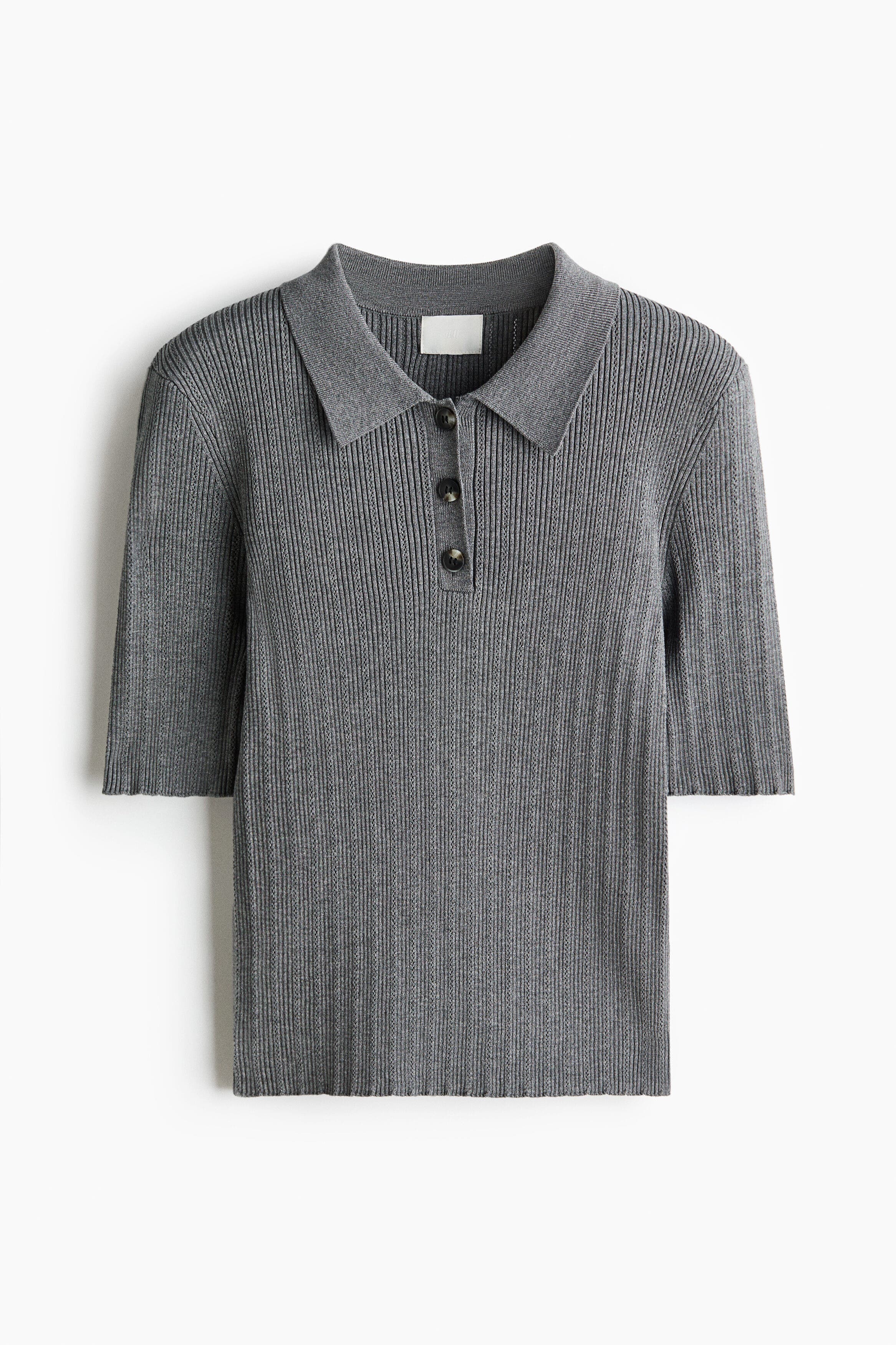 Pointelle-knit Top - image 3