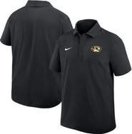 Nike Men's Nike Black Missouri Tigers Woven Polo