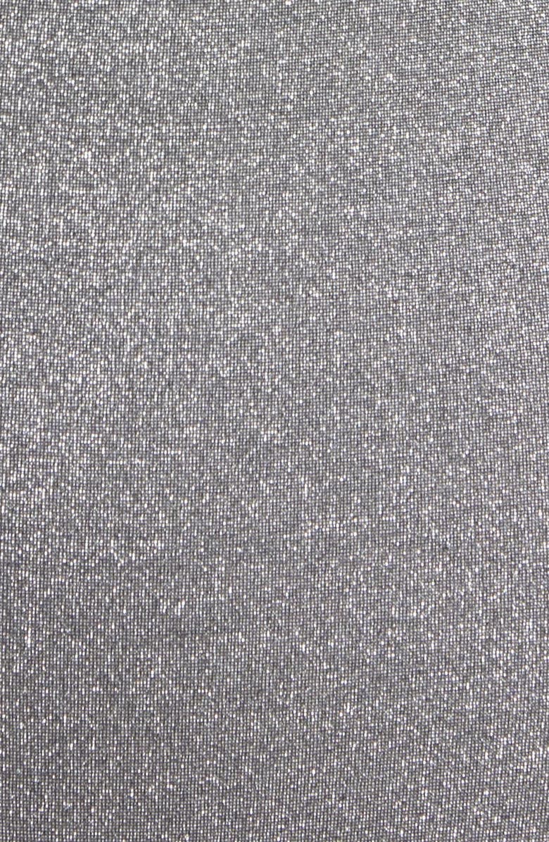 Vitamin A<sup>®</sup> Cosmo Cutout Metallic One-Shoulder One-Piece Swimsuit, Alternate, color, 